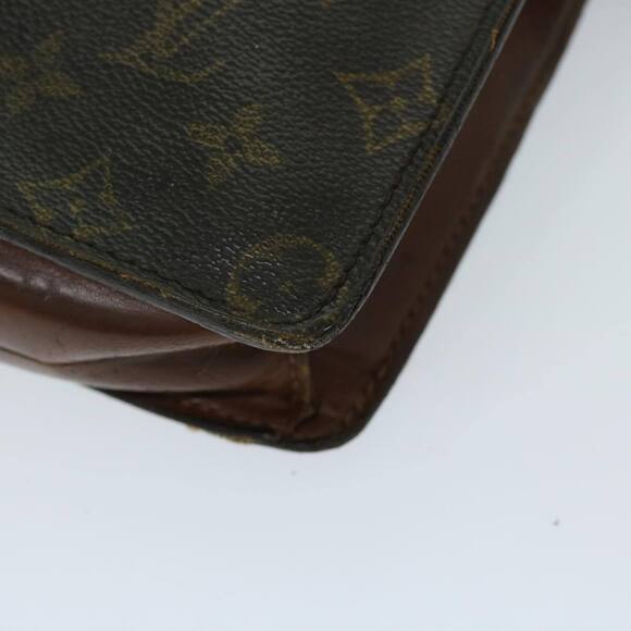 LOUIS VUITTON Monogram Pochette Homme Clutch Bag M51795 LV Auth 67518